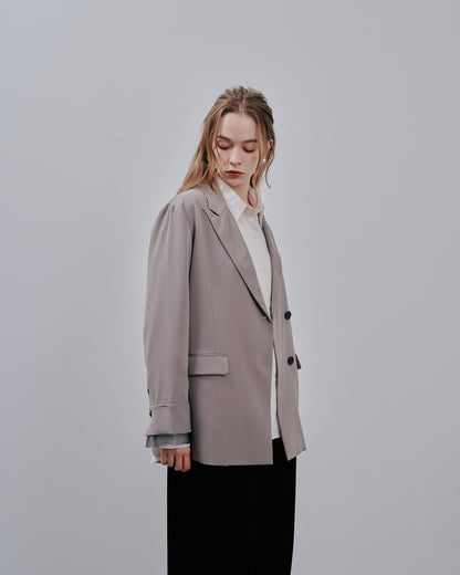 【SALE/50%0ff】Tailored Jacket [603357] greige