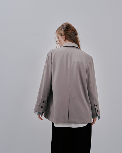 【SALE/50%0ff】Tailored Jacket [603357] greige