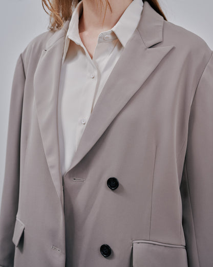 【SALE/50%0ff】Tailored Jacket [603357] greige