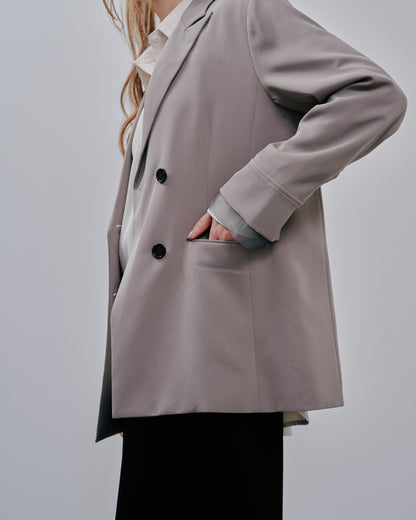 【SALE/50%0ff】Tailored Jacket [603357] greige