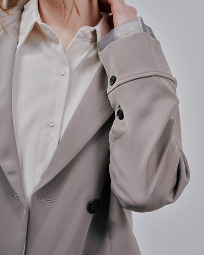 【SALE/50%0ff】Tailored Jacket [603357] greige