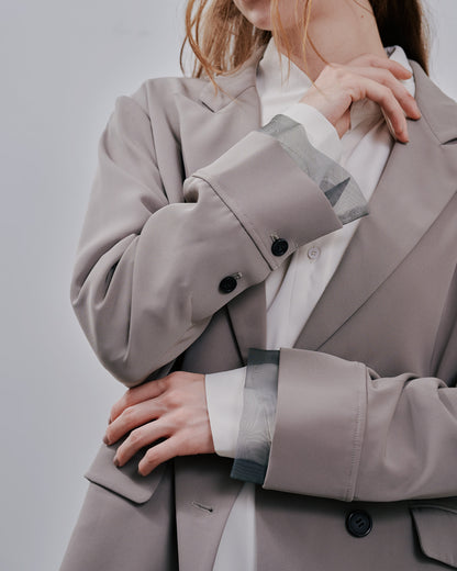 【SALE/50%0ff】Tailored Jacket [603357] greige