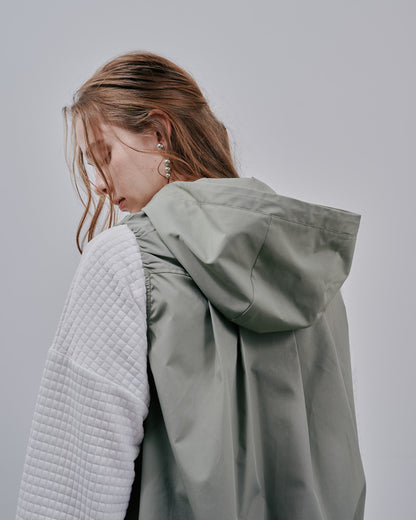 【SALE/50%0ff】Hoodie Vest [603361] light khaki