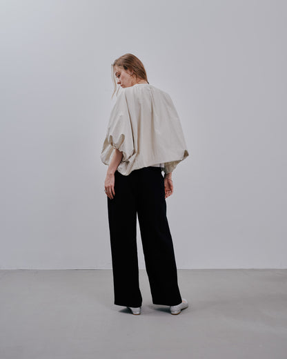 Balloon Blouson [603354] ivory