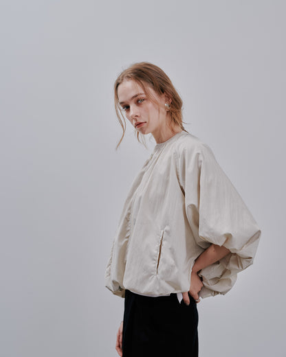 Balloon Blouson [603354] ivory