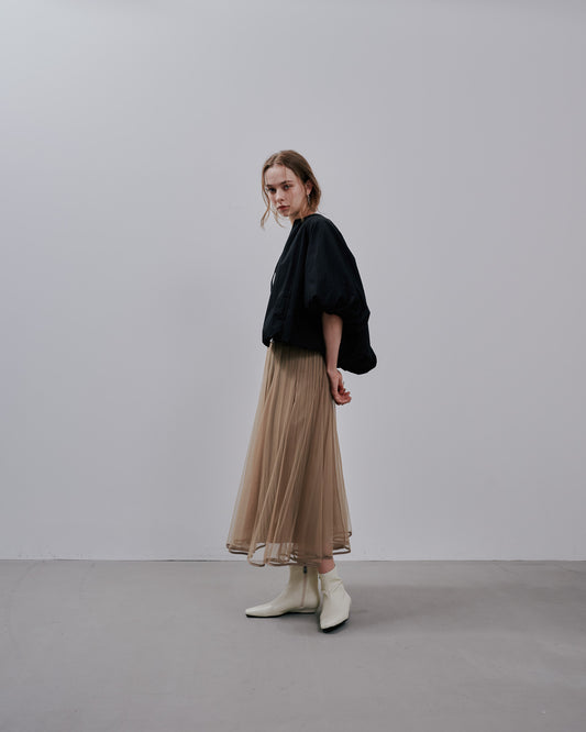 Balloon Blouson [603354] black