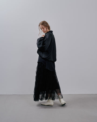 【Summer SALE!!】Washer Skirt [603379] black(99)