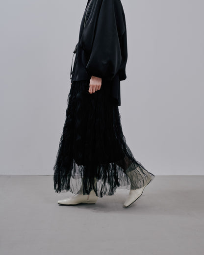【Summer SALE!!】Washer Skirt [603379] black(99)