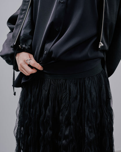 【Summer SALE!!】Washer Skirt [603379] black(99)