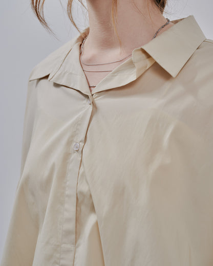 【公式サイト限定アイテム!!】Balloon Shirt [603345] beige