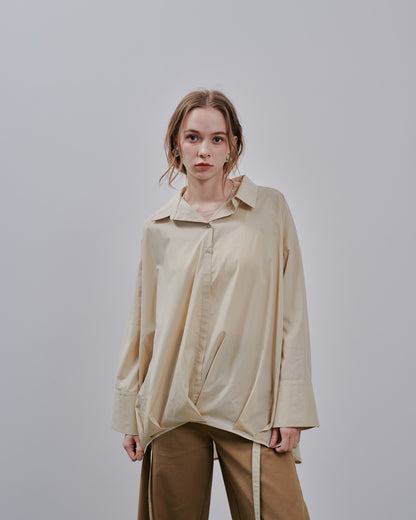 【公式サイト限定アイテム!!】Balloon Shirt [603345] beige
