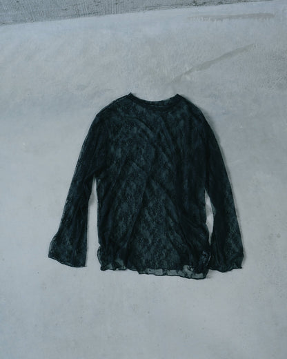【SALE/50%0ff】Lace Tops [603368] black