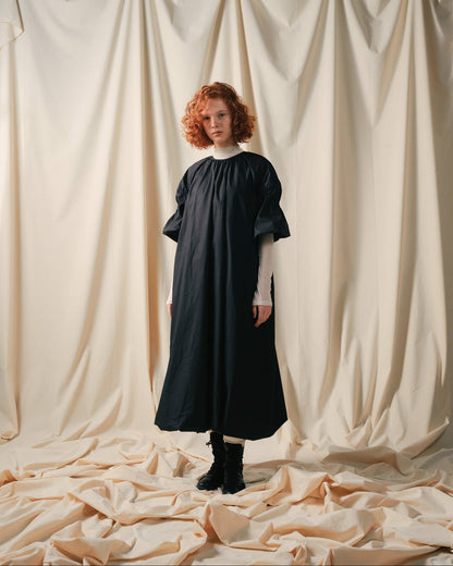 【SALE/50%0ff】Balloon Dress [603396] black