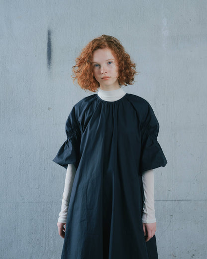 【SALE/50%0ff】Balloon Dress [603396] black