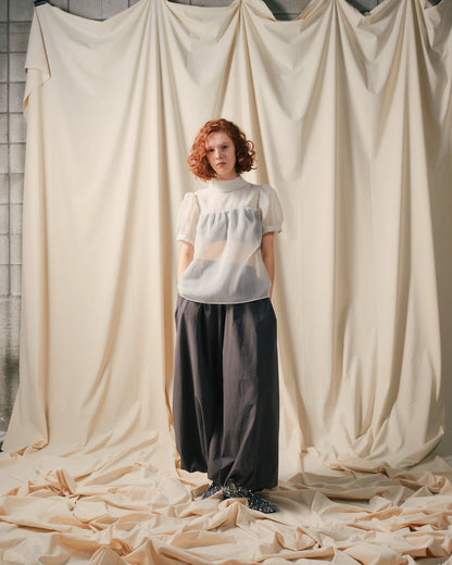 【SALE/50%0ff】Balloon Pants [603386] charcoal