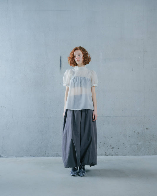 【SALE/50%0ff】Balloon Pants [603386] charcoal
