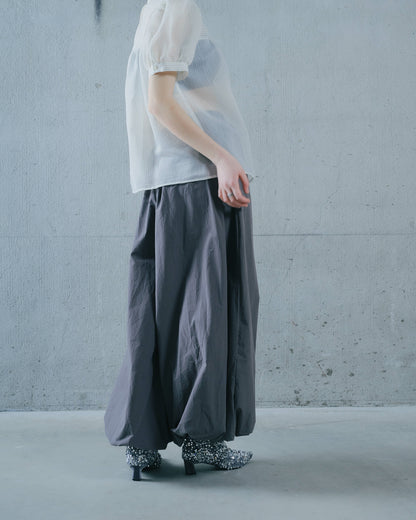【SALE/50%0ff】Balloon Pants [603386] charcoal