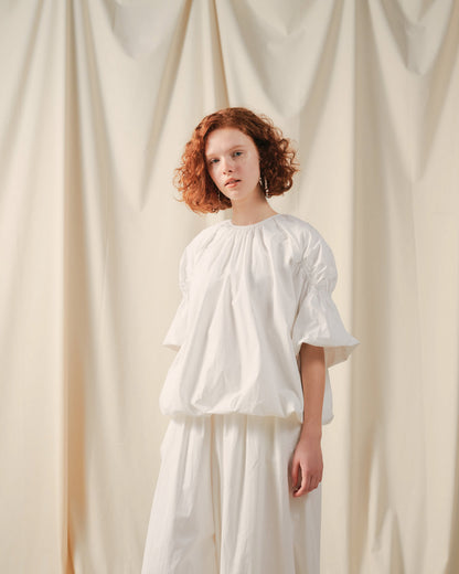 【SALE/50%0ff】Balloon Blouse [603395] off