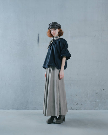 【SALE/50%0ff】Balloon Blouse [603395] black