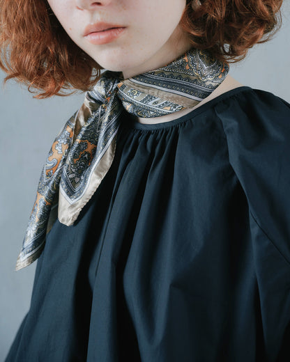 【SALE/50%0ff】Balloon Blouse [603395] black