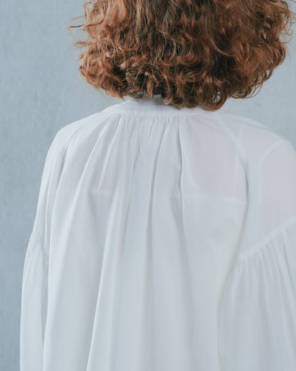 【SALE/50%0ff】2way Sheer Blouse [603391] off