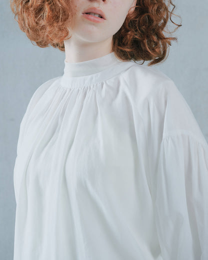 【SALE/50%0ff】2way Sheer Blouse [603391] off