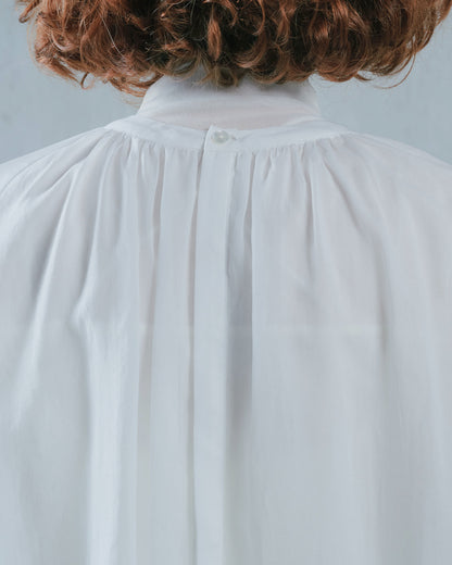 【SALE/50%0ff】2way Sheer Blouse [603391] off