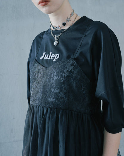 【SALE/50%0ff】Julep Logo T-Shirt [603350] black