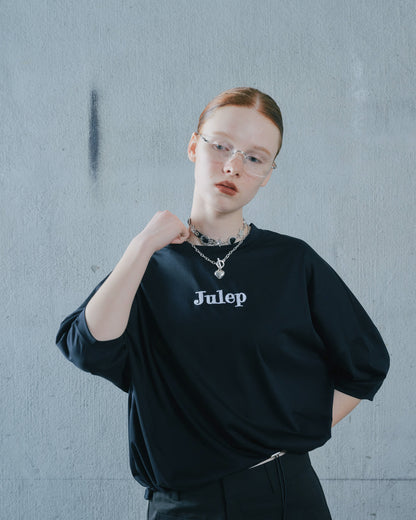 【SALE/50%0ff】Julep Logo T-Shirt [603350] black