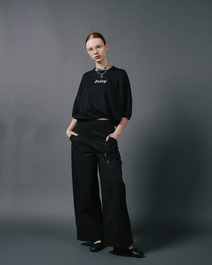 【SALE/50%0ff】Julep Logo T-Shirt [603350] black