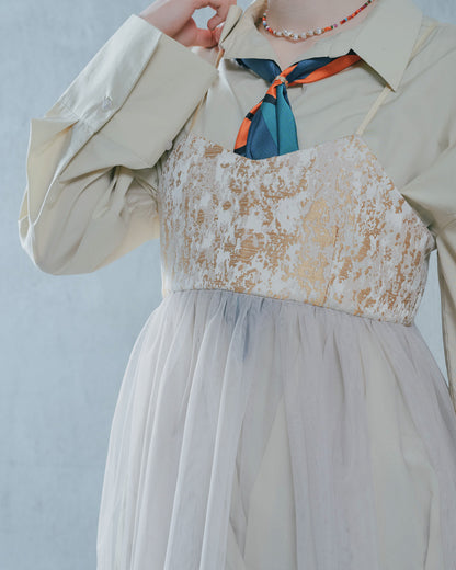 【SALE/50%0ff】Jacquard Bustier [603389] pink