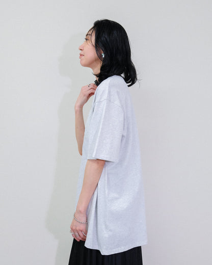 Lace Layered T-Shirt [603407] l.grey(70)