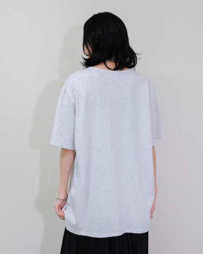 Lace Layered T-Shirt [603407] l.grey(70)