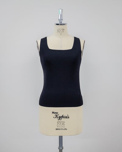 Knit Tank Tops [603410] black(99)
