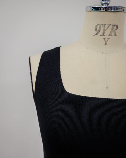 Knit Tank Tops [603410] black(99)