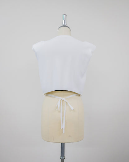 Shoulder Padd Kint Tops [603409] off(01)