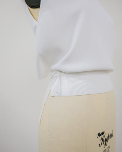 Shoulder Padd Kint Tops [603409] off(01)