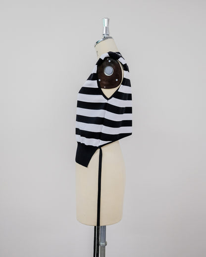 Shoulder Padd Kint Tops [603409] mix(96)