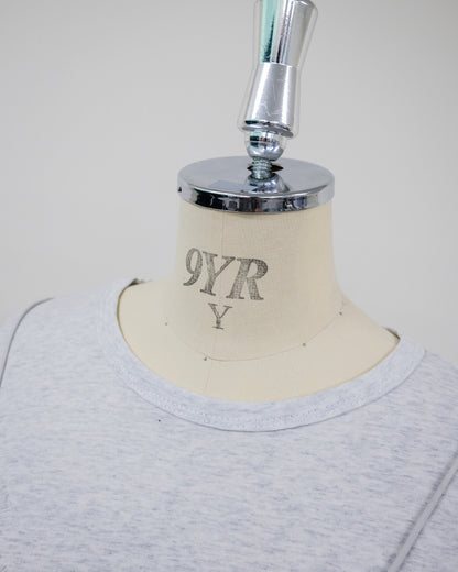 Lace Layered T-Shirt [603407] l.grey(70)