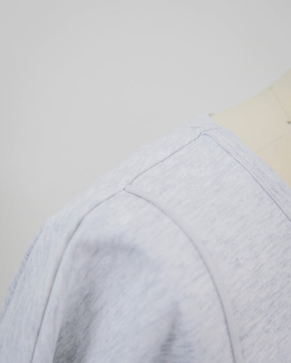 Lace Layered T-Shirt [603407] l.grey(70)
