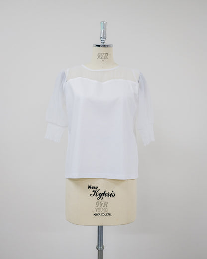 【SALE/50%0ff】Organdy T-Shirt [603394] off
