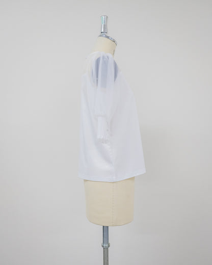 【SALE/50%0ff】Organdy T-Shirt [603394] off