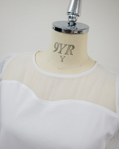 【SALE/50%0ff】Organdy T-Shirt [603394] off