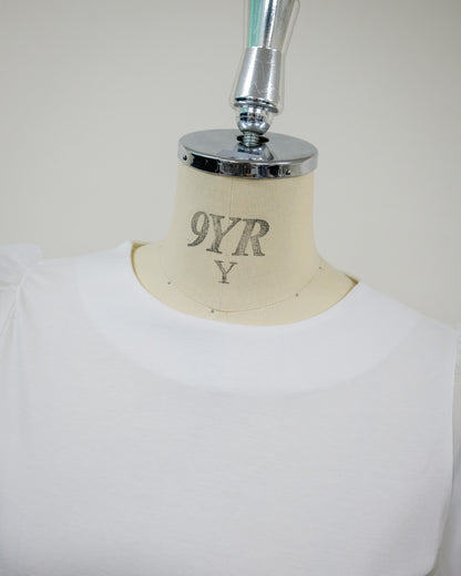 【Summer SALE!!】Balloon Sleeve T-Shirt [603393] off(01)