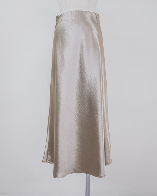 Satin Skirt [603415] m.beige (07)