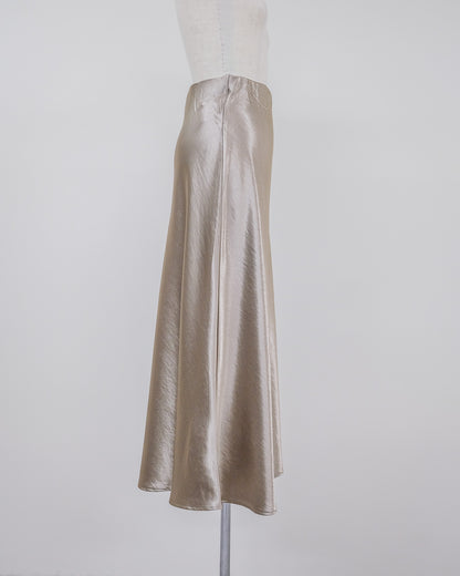Satin Skirt [603415] m.beige (07)