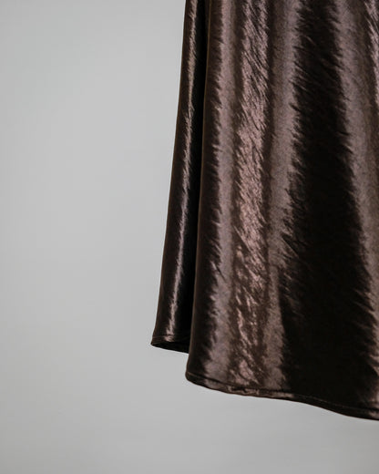 Satin Skirt [603415] brown(60)