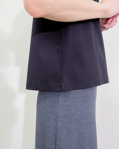 【Summer SALE!!】Balloon Sleeve T-Shirt [603393] black(99)