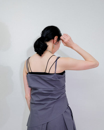 Layered Dress [603422] grey(75)