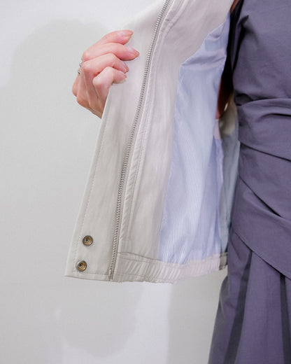 Fake Leather Vest [603423] beige(05)